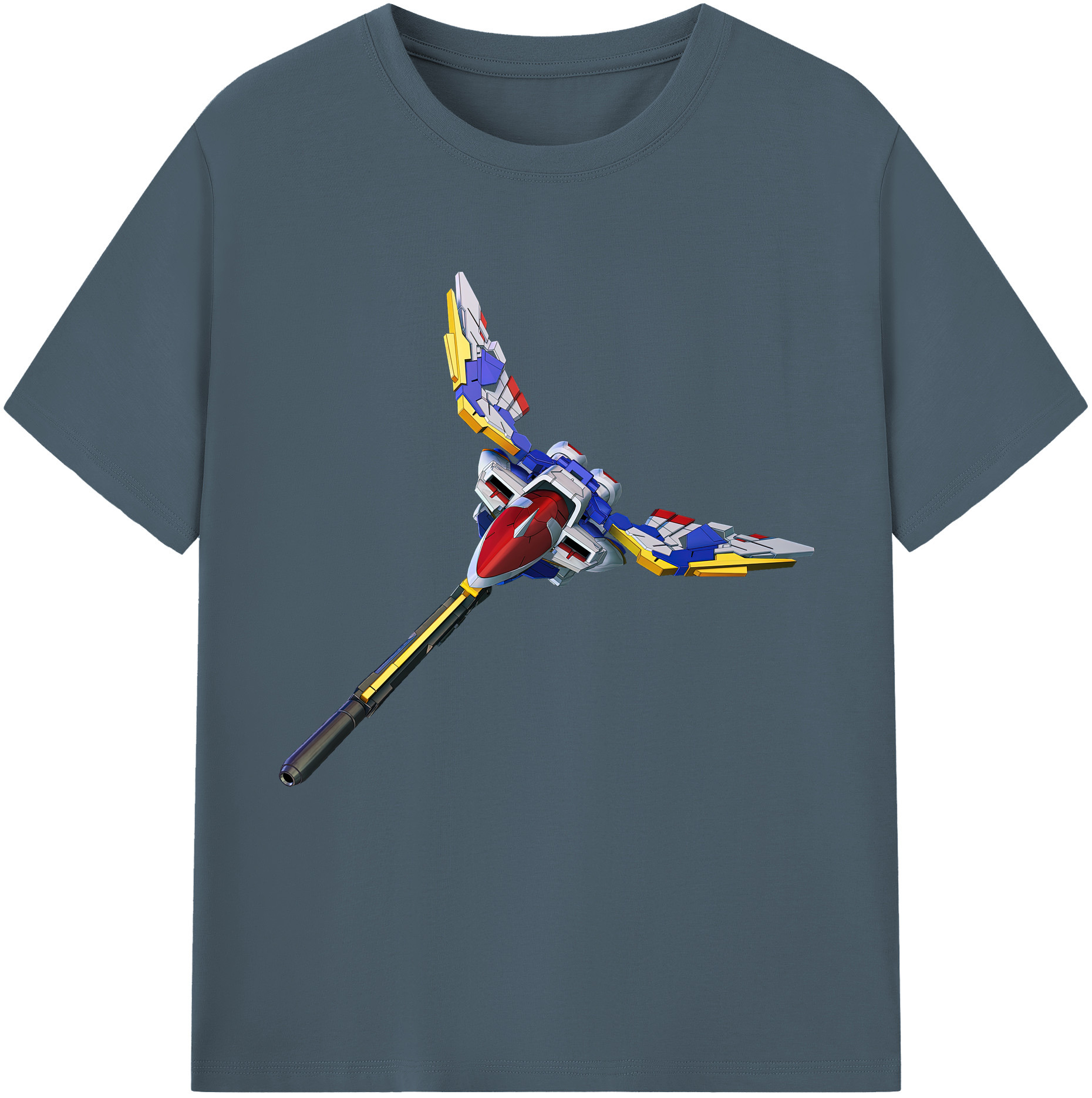 （画像用） 機動戦士ガンダム Mobile Suit Gundam 綿100％半袖Tシャツ（フロントプリント）